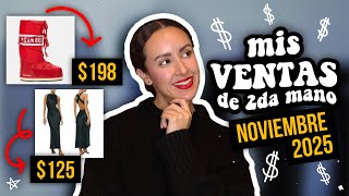Mis MEJORES 🔥 y PEORES 👎 VENTAS de 2da Mano en INTERNET - Noviembre 2025 | Patty Machado