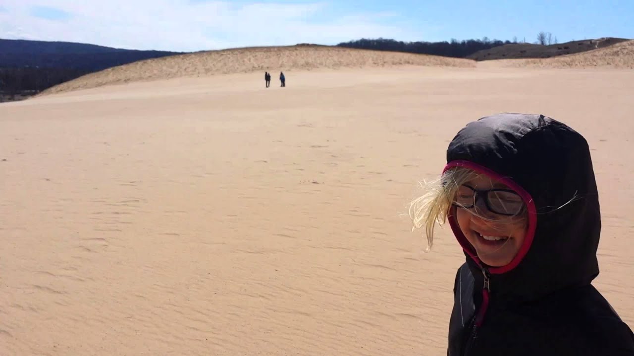 making memories with you Sleeping Bear Sand Dunes fun April 2016
