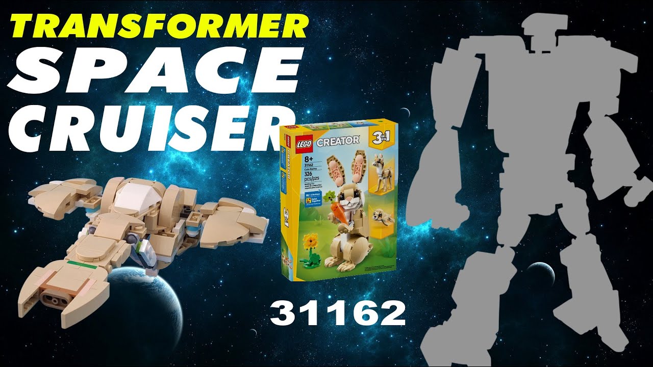 Tutorial: Transformer Space Cruiser ,alternative built of LEGO