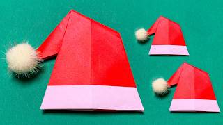【簡単折り紙】可愛い「サンタさんの帽子」の作り方🎅How to make santa’s hat#帽子#ぼうし#クリスマス#圣诞老人的帽子#Christmas#おりがみ#origami#紙#종이접기 – Origami hana’s channel