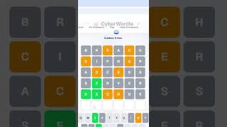 CyberWordle Daily #4 | Fork, CHMOD, DEFCON, Spyware | 59 Second Challenge #shorts