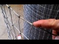 Red Brand Horse Fence - Cutting the Square Deal knot the easy way!