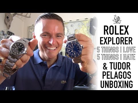 5 Things I Love & Hate About The Rolex Explorer & Tudor Pelagos (In-House) Unboxing