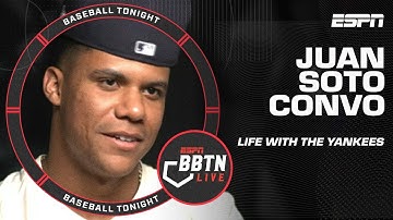Juan Soto describes life with the New York Yankees | Baseball Tonight