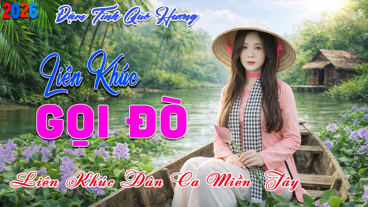 LK Dân Ca Miền Tây HAY NHẤT HIỆN NAY - Gọi Đò - Lk Nhạc Trữ Tình Quê Hương Ngọt Ngào