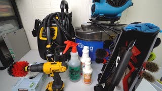 All Interior Car Cleaning Tools and Products I Use (2019)