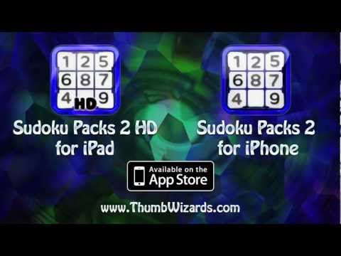 Thumb Wizards Sudoku Packs 2 Featured Game Trailer for iPhone & iPad