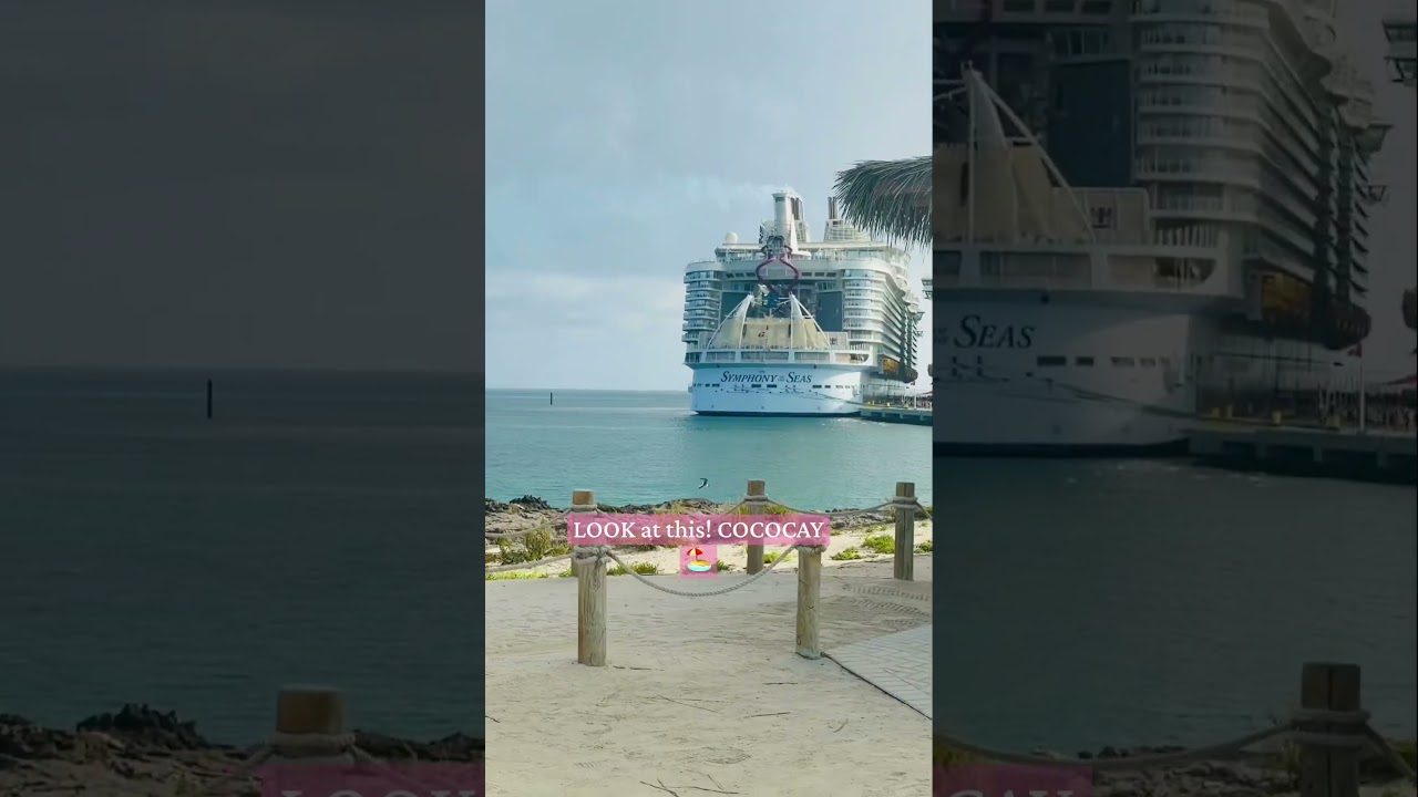 🚋 Cruising Around Perfect Day at CocoCay! Look at Those Ships!
