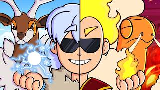 COMECEI UMA GUERRA ENTRE GELO E FOGO NO MINECRAFT PIXELMON