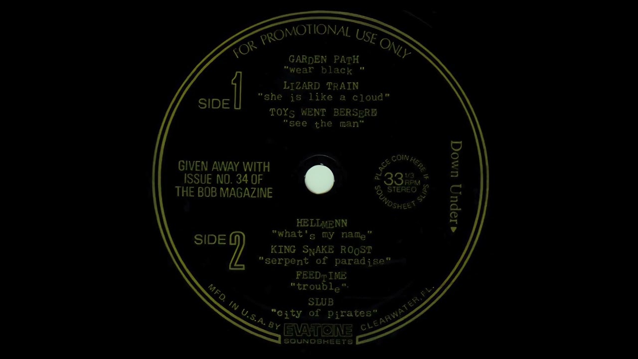 "Trouble" Feedtime (1988, flexi-disc needle drop from The Bob Magazine #34)