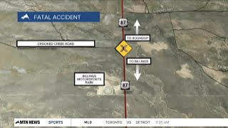 Billings man killed, 3 injured in two-vehicle crash on Highway 87 North