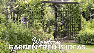 Wondrous Garden Trellis Ideas