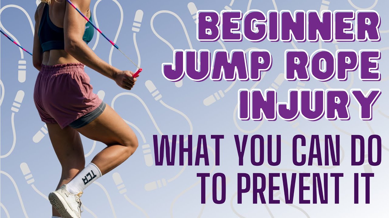 THE BIGGEST CAUSE OF JUMP ROPE INJURY - avoid pain in shins, calves & knees | Lauren Jumps