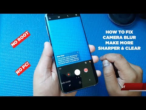 HOW I FIXED MY SAMSUNG GALAXY S8 CAMERA QUALITY AND SHARPNESS!