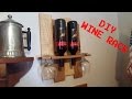 Making a rustic wine rack from recycled pallet wood Making a rustic wine rack from recycled pallet wood