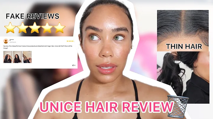 UNICE HAIR HONEST REVIEW! 'Pre-Everything' Glueless Wig Sis...Don't Waste Your $$
