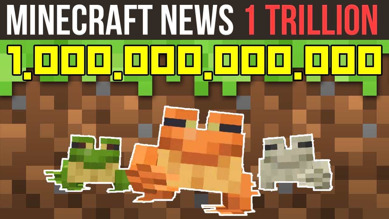 Minecraft News: 1,000,000,000,000 Views On Youtube!