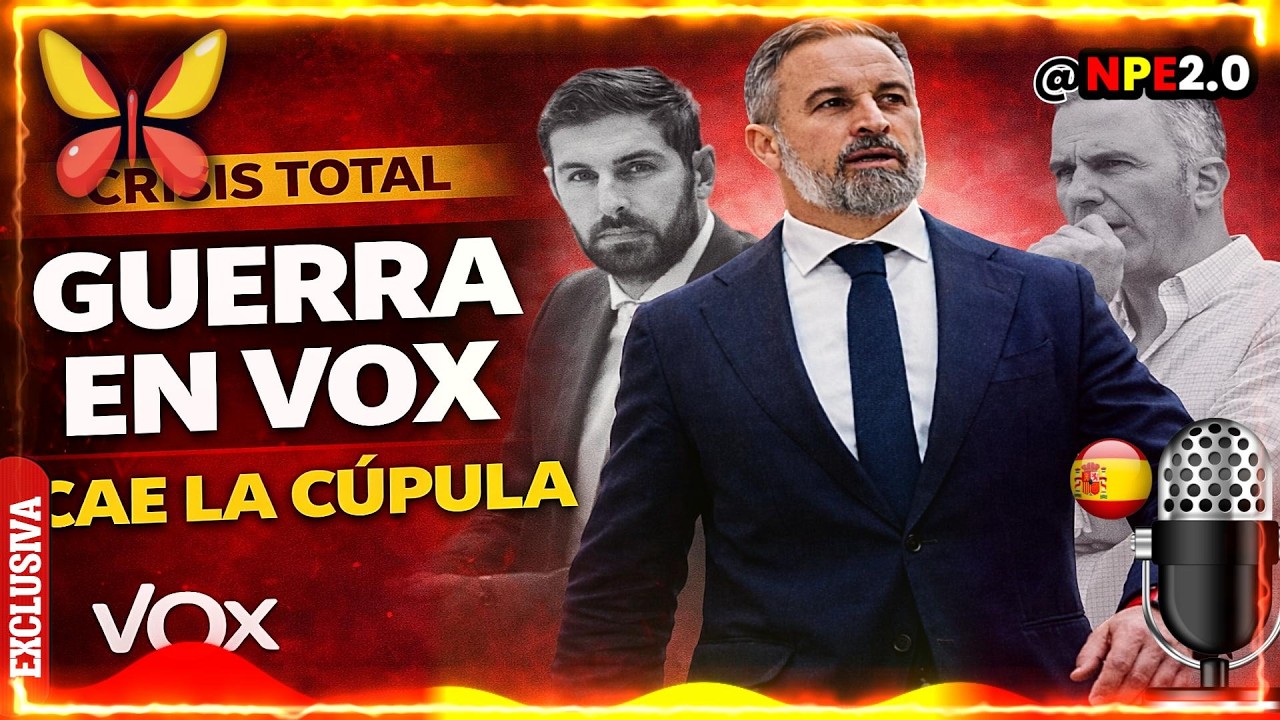 🟢 CRISIS TOTAL EN VOX MURCIA: Dimite la Ejecutiva y fuerzan la salida ...