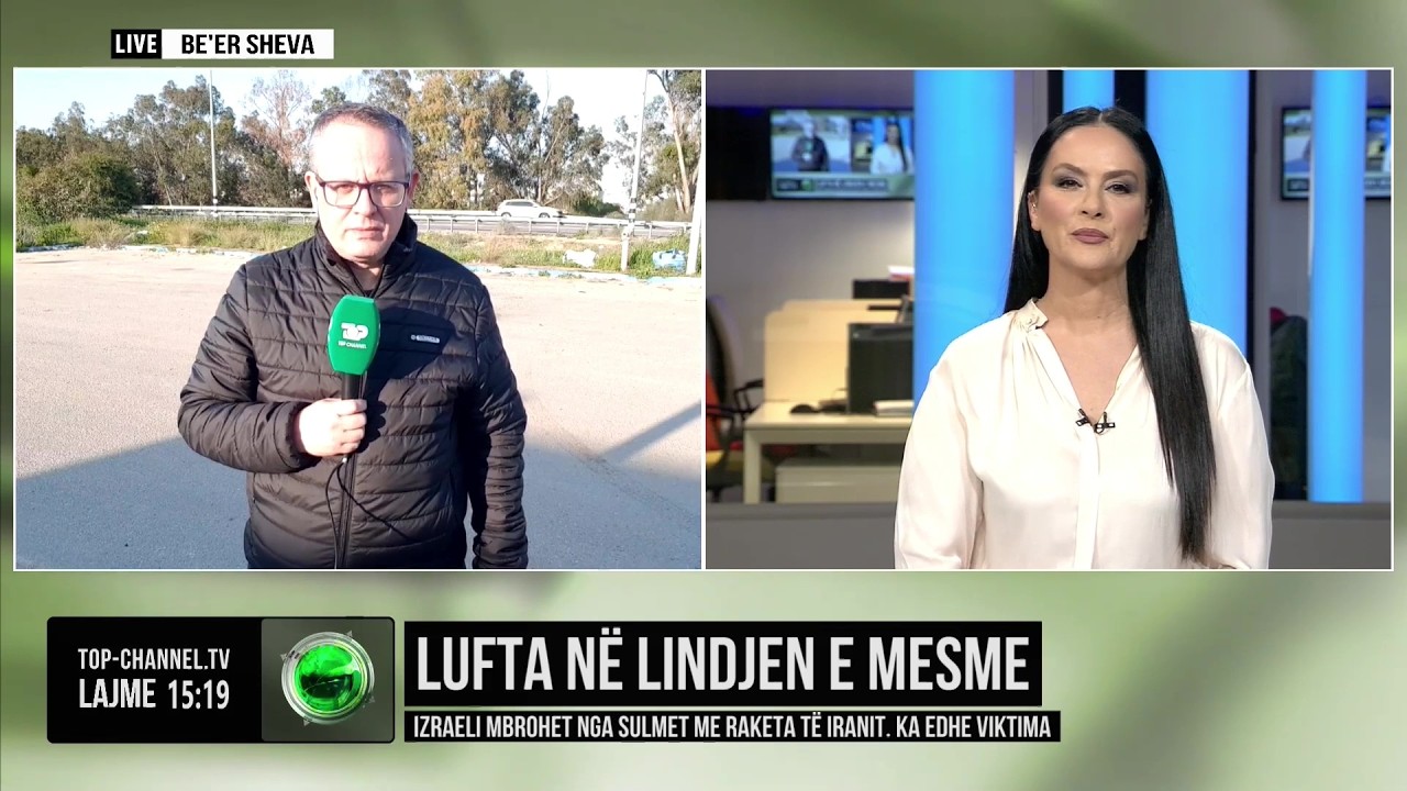 Top Channel/ Pérshkallëzohet lufta në Lindjen e Mesme, Izraeli mbrohet nga raketat e Iranit