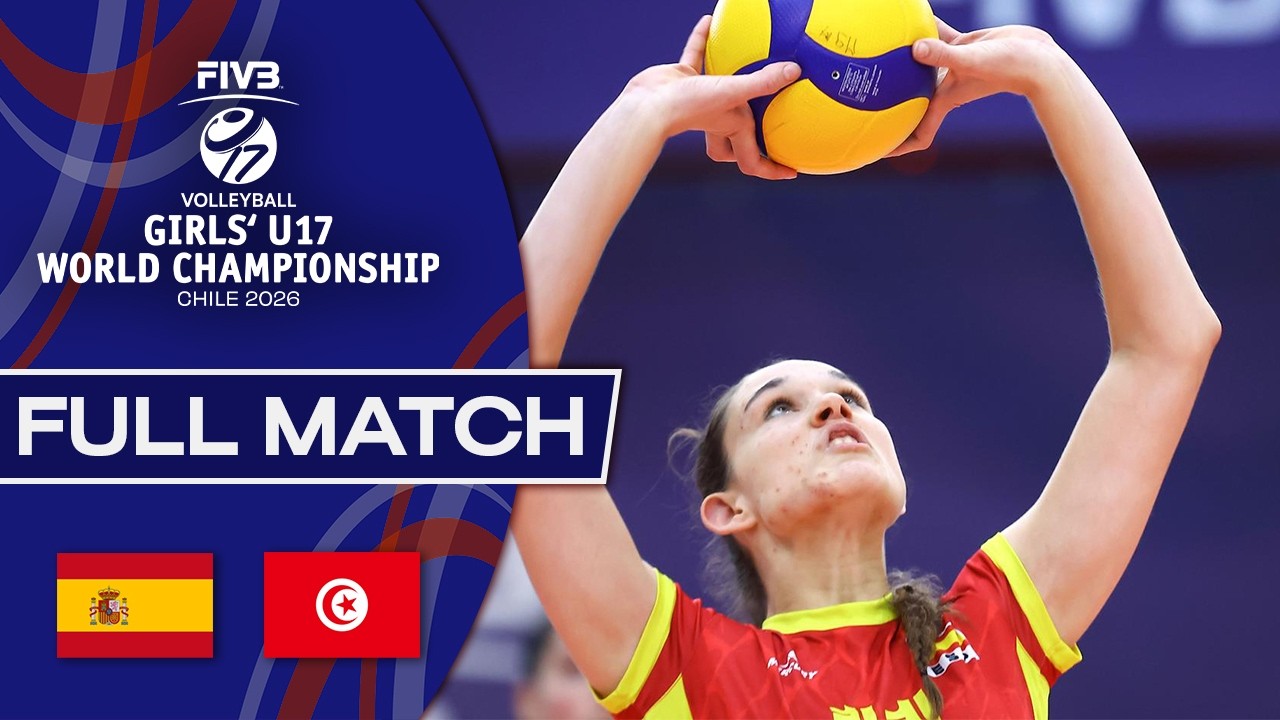 Spain vs. Tunisia - Playoff 17-20 | Girls' U17 World Championship - 2026