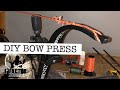 Diy bow press for oneida eagle phoenix lever bow pvc