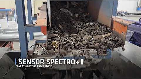 SENSOR SPECTRO+ | Separating Wood from Stone