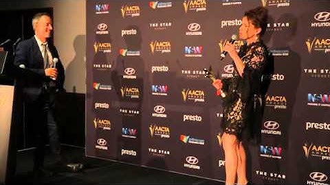 SIGRID THORNTON  MEDIA ROOM AT AACTA AWARDS