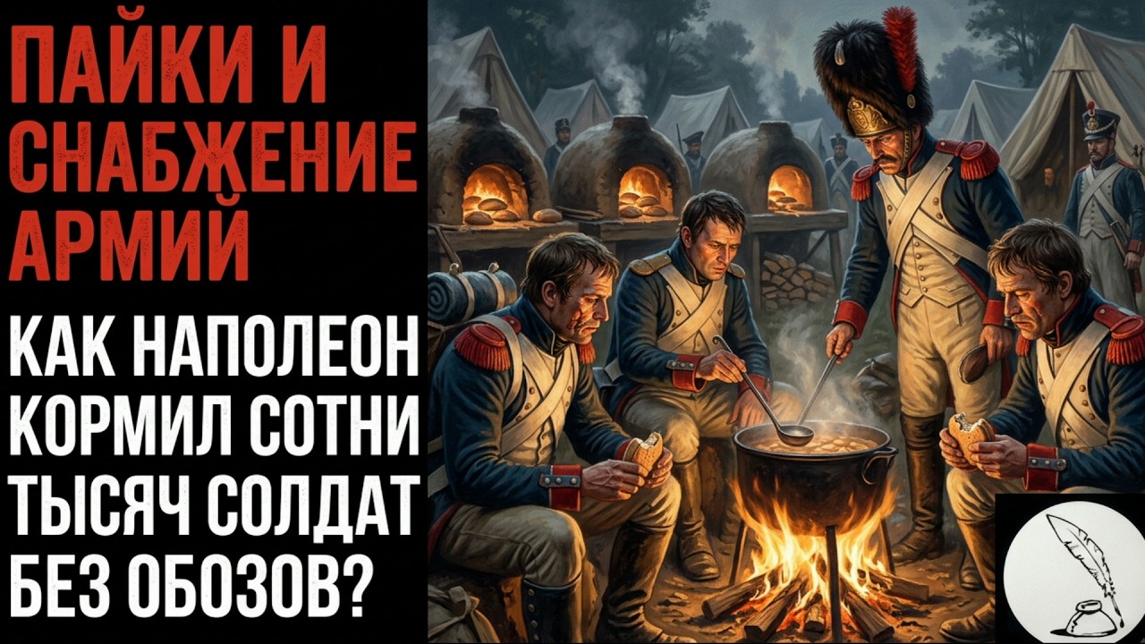 Как кормить сотни тысяч солдат без обозов? Пайки и логи… — Transcript