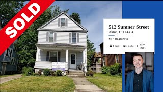Property Sold : 512 Sumner St. Akron, OH - Dustin Purtan Real Estate