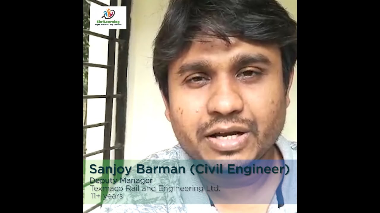 ShriLearning - PMP Training Testimonial of Sanjoy Barman - YouTube