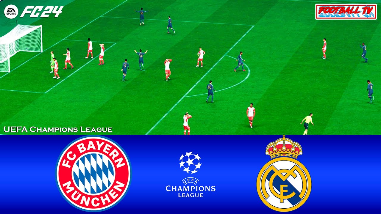 EA FC 24 - Barcelona vs Bayern Munich, UCL Final Gameplay