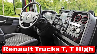 Renault Trucks T&T High TCK Evolution Интерьер, особенности кабины