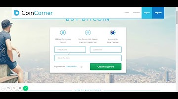 Coincorner sign up