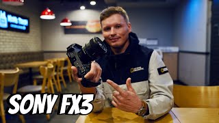 Моя новая камера Sony fx3 цены на технику в Корее