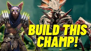 Akemtum vs HARD SPIDER! Champ Showcase - RAID Shadow Legends