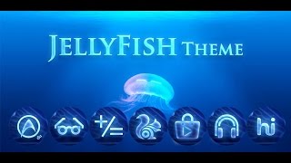 Jellyfish HD Solo Launcher Theme screenshot 1
