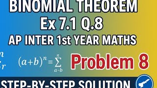 "Binomial Theorem Proof | 6ⁿ – 5n always leaves remainder 1 when divided by 25" class 11"