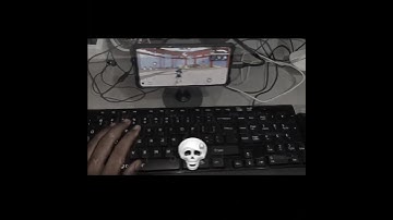 ☠️How to play free fire with keyboard mouse in mobile | ⌨️ 🖱📱 full setup without app no activation