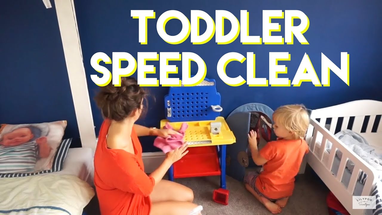 TODDLER SPEED CLEANING CLEAN WITH ME AND MY 4 YEAR OLD YouTube