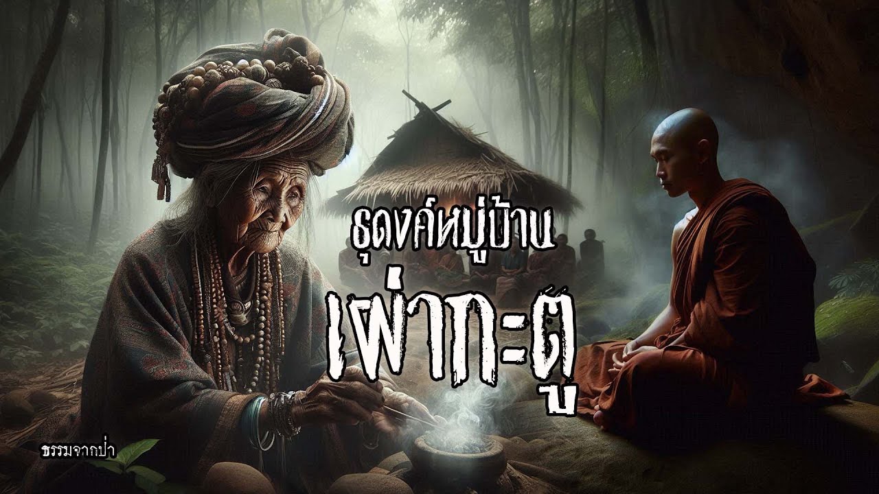 ธุดงค์หมู่บ้านป่าเผ่ากะตู แดนลาว | EP.31 ธรรมนิยาย พระธุดงค์ผจญภัย