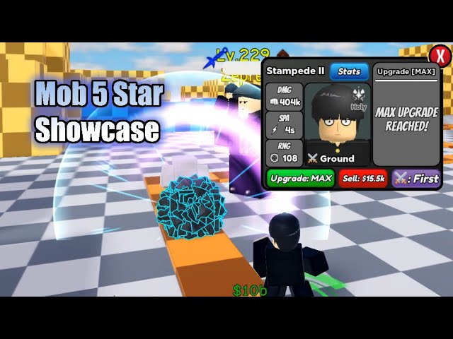 Stampede (???%) - Mob (???%)  Roblox: All Star Tower Defense Wiki