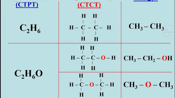 Hóa 9 cấu tạo hợp chất hữu cơ năm 2024