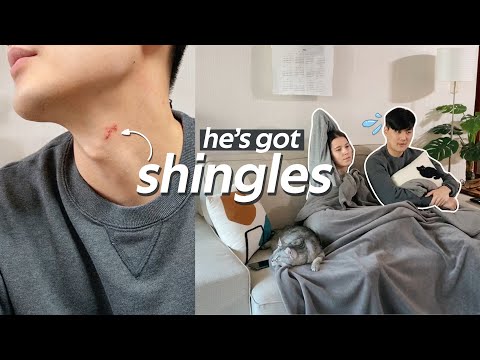 He has Shingles...😰 Life in Korea Mostly at Home (Since he&amp;#39;s Contagious)