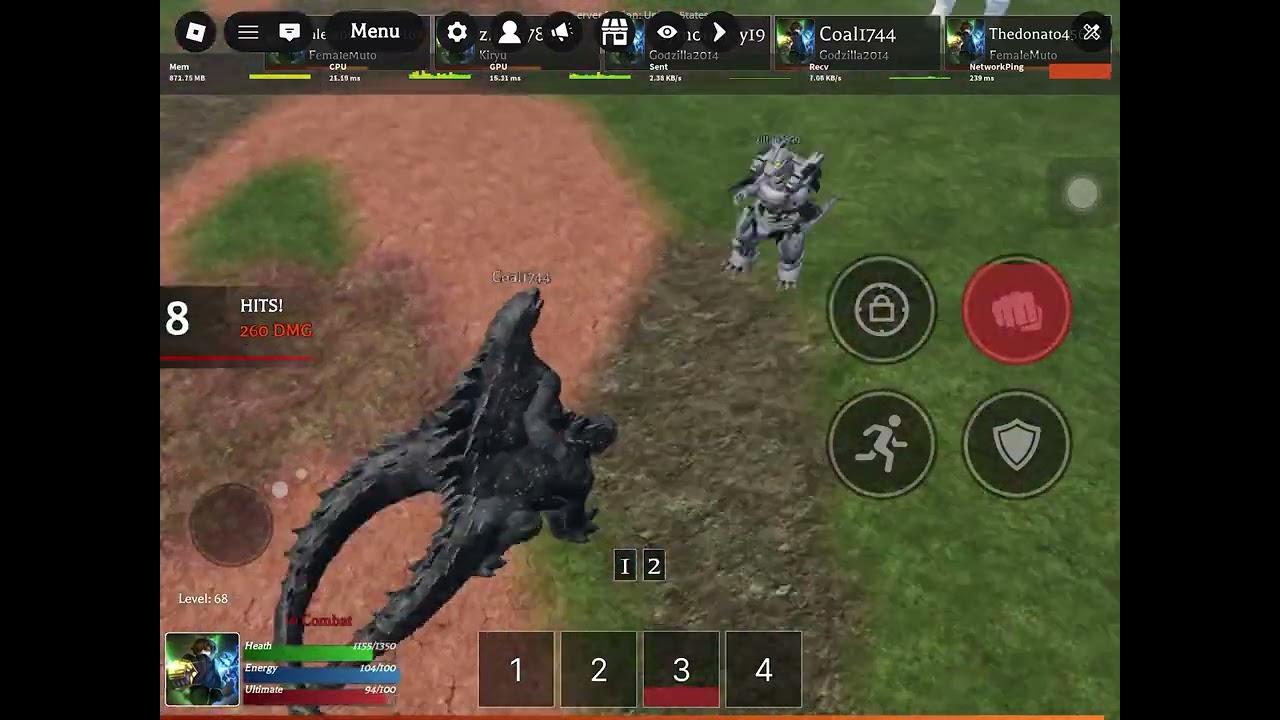 Godzilla 2014 Gameplay Part 2|Kaiju Multiverse 2.0