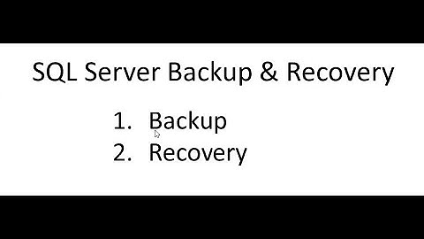 MS SQL Server Backup HINDI Day 02 #ibharatsoftware