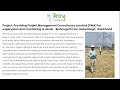 PMA for supervision and monitoring to assist  Bishnugarh Line, Hazaribagh, Jharkhand