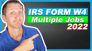 How to fill out IRS FORM W4 Multiple jobs 2022