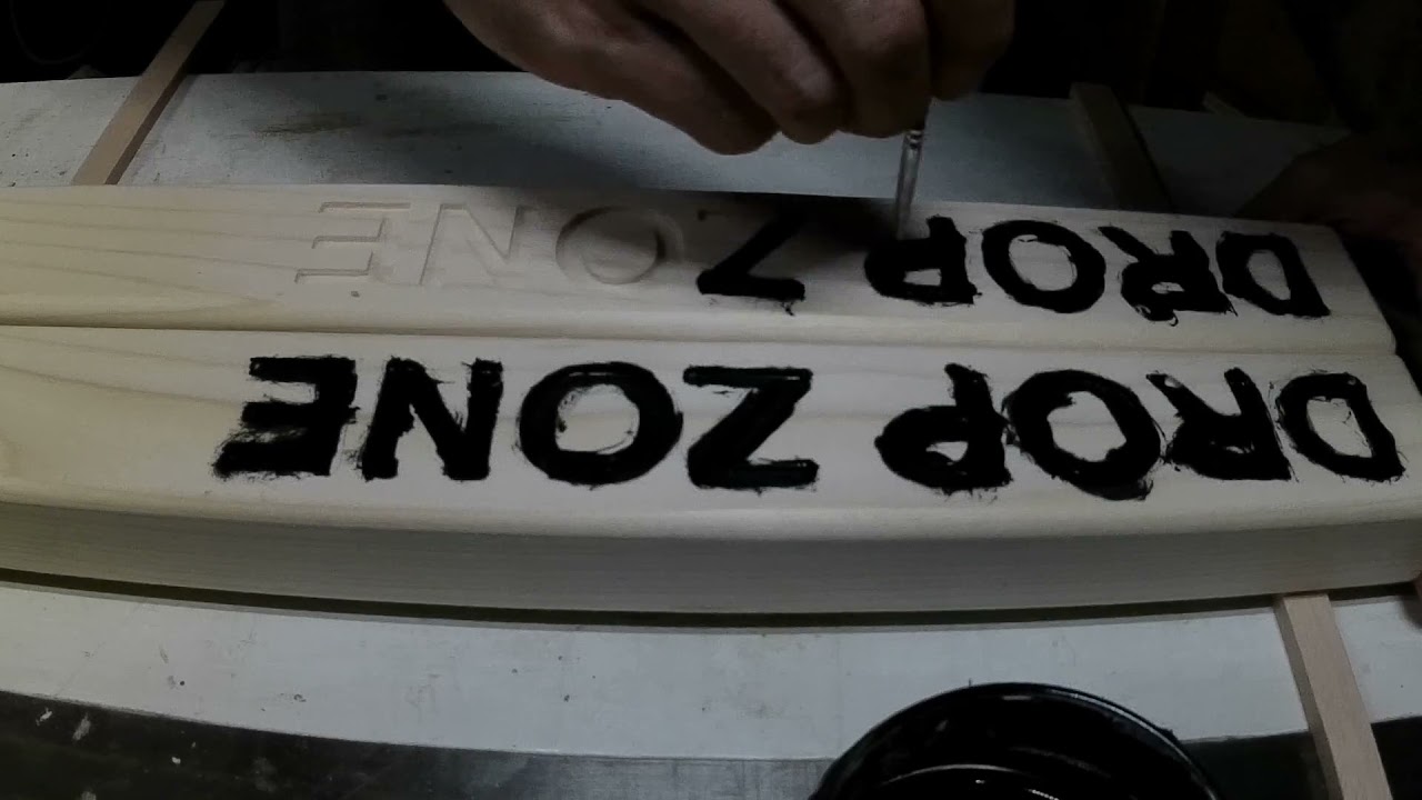 Lets make drop zone signs for disc golf course