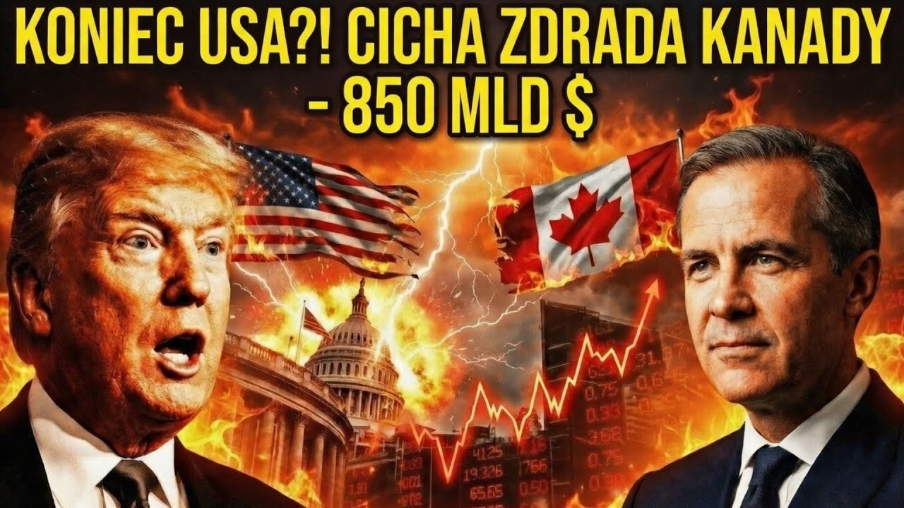 KONIEC USA?! Cicha zdrada Kanady – 850 MLD $