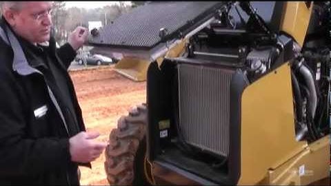 Serviceability Features of the Cat F Series Backhoe